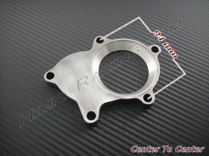 T3 5 Bolt Turbo Downpipe Outlet Flange - 3.00" Stainless - Click Image to Close